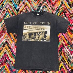 Led Zeppelin Black Band Tee